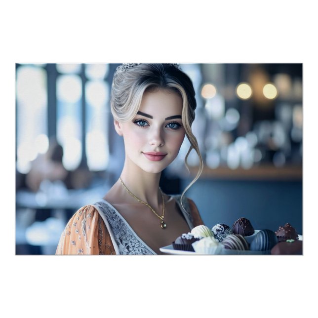 POSTER AUSTRIA - I LOVE AUSTRIA - PRALINES (Devant)