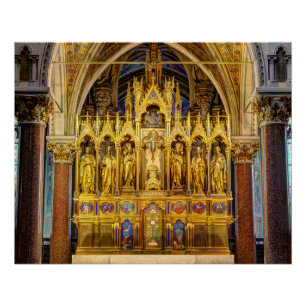Poster Autel Principal De Votivkirche, Vienne Autriche