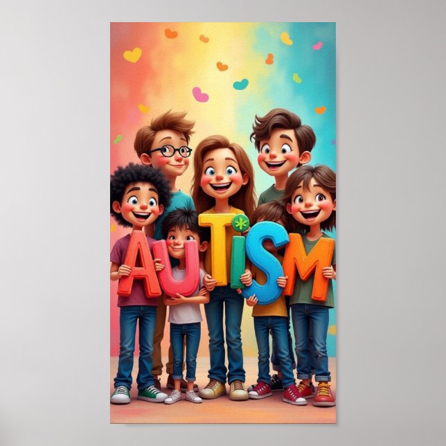 Poster Autisme (Devant)