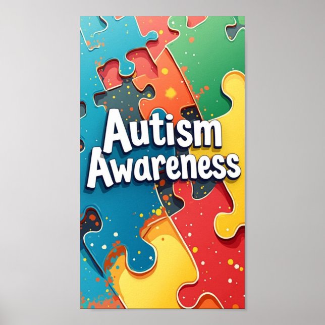 Poster Autisme (Devant)