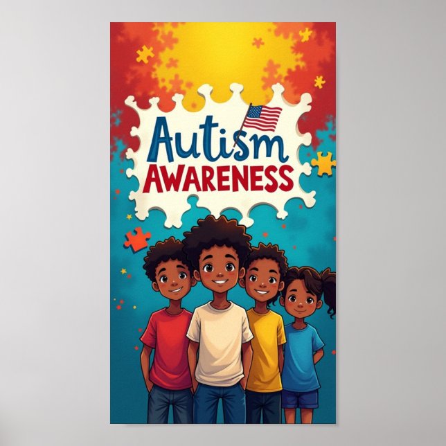 Poster Autisme (Devant)
