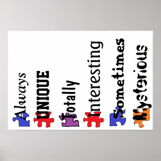 POSTER AUTISME