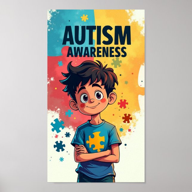 Poster Autisme (Devant)
