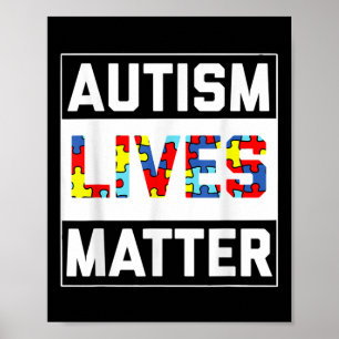 Poster Autisme Live Sensibilisation sur l'autisme T Chemi