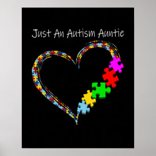 Poster Autiste   Juste Une Tante Autiste