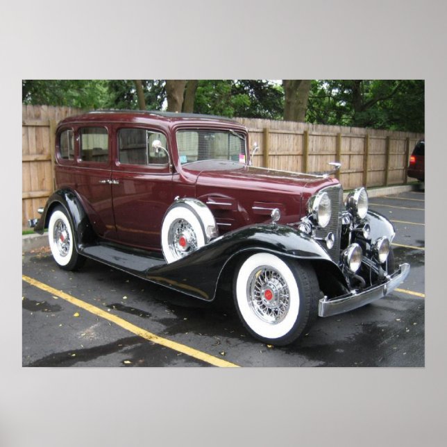 Poster Auto classique (Devant)