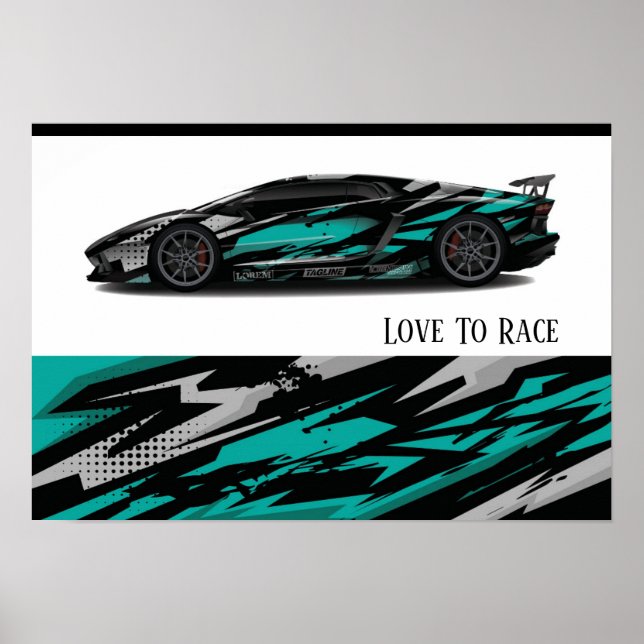 Poster Auto Racing (Front)