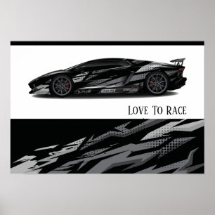 Poster Auto Racing