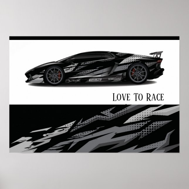 Poster Auto Racing (Devant)
