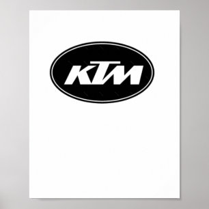 Poster Autocollant du logo Ktm