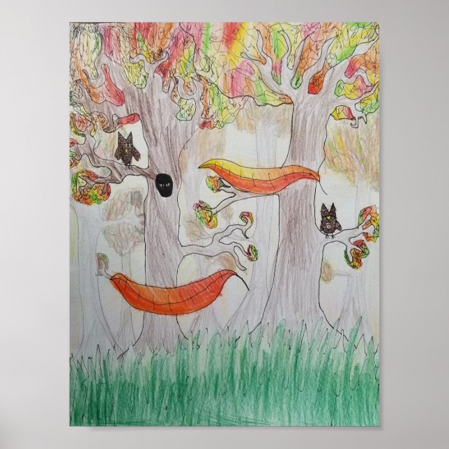 Poster Automne (Devant)