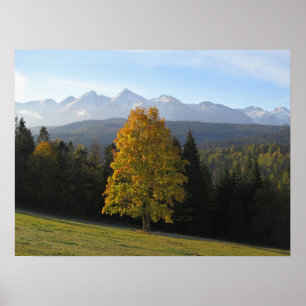 Poster Automne à Tatras