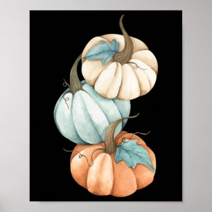 Poster Automne Automne Saison Belle Couleur Pastel Citrou