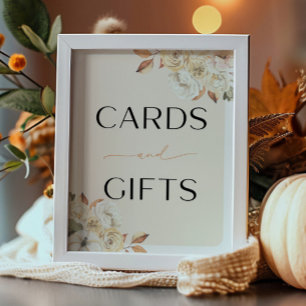 Poster Automne Cartes Et Cadeaux Anniversaires