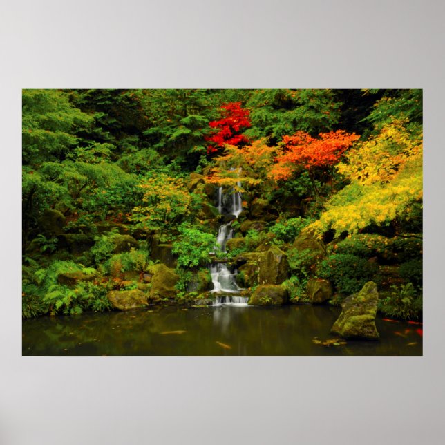 Poster Automne, Chutes célestes (Devant)