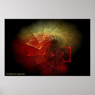 POSTER AUTOMNE DALHIA
