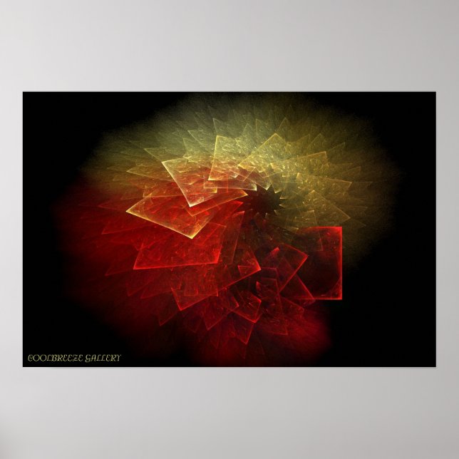 POSTER AUTOMNE DALHIA (Devant)