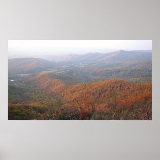 Poster Automne dans la vallée