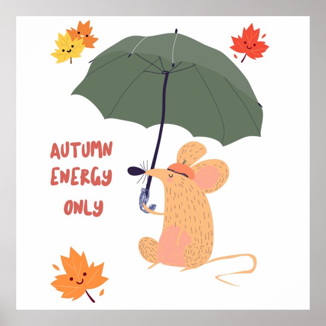 Poster Automne Énergie uniquement (Devant)