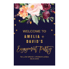 Automne Floral Engagement Party Bienvenue