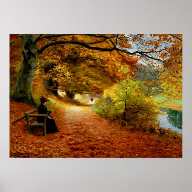 Poster Automne - Hans Andersen Brendekilde (Devant)