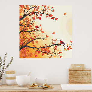 POSTER AUTOMNE N° 1