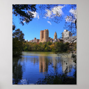 Poster Automne New York Central Park