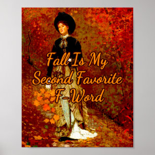 Poster Automne par Winslow Homer