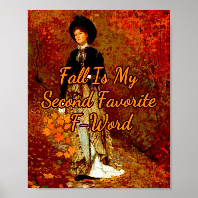 Poster Automne par Winslow Homer (Devant)