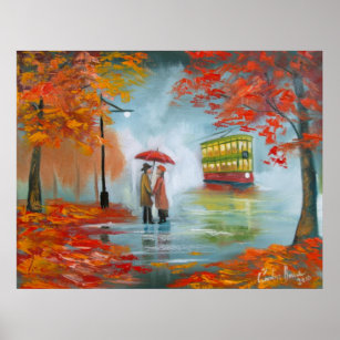 Couple avec parapluie -  Canada