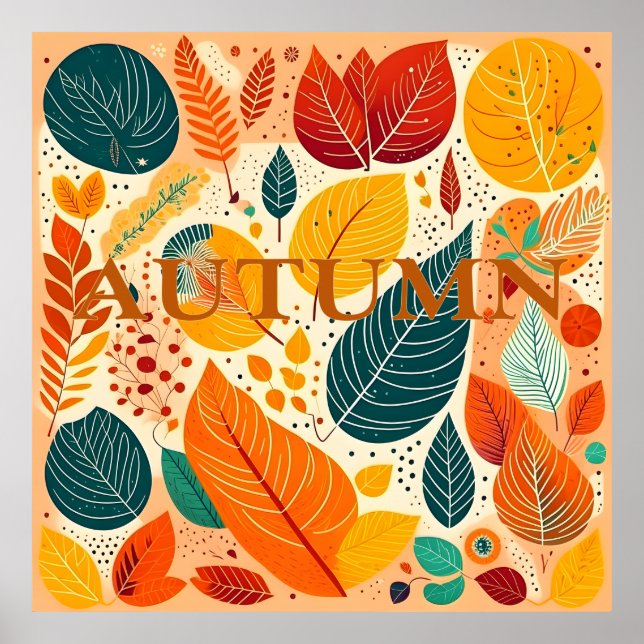 Poster Automne - VI (Devant)