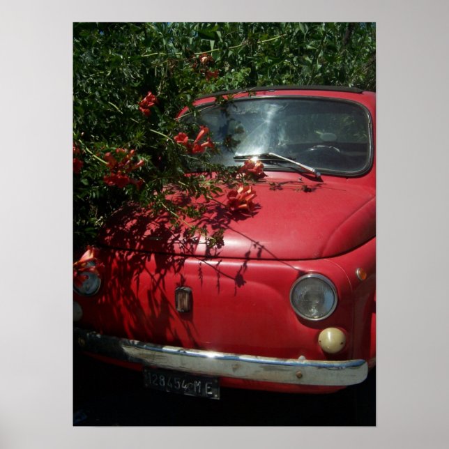 Poster Automobile italienne (Devant)