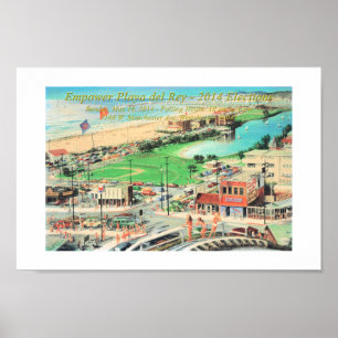 Poster Autonomiser Playa del Rey - 2014