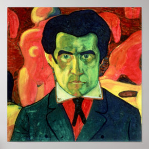 Poster Autoportrait, 1908
