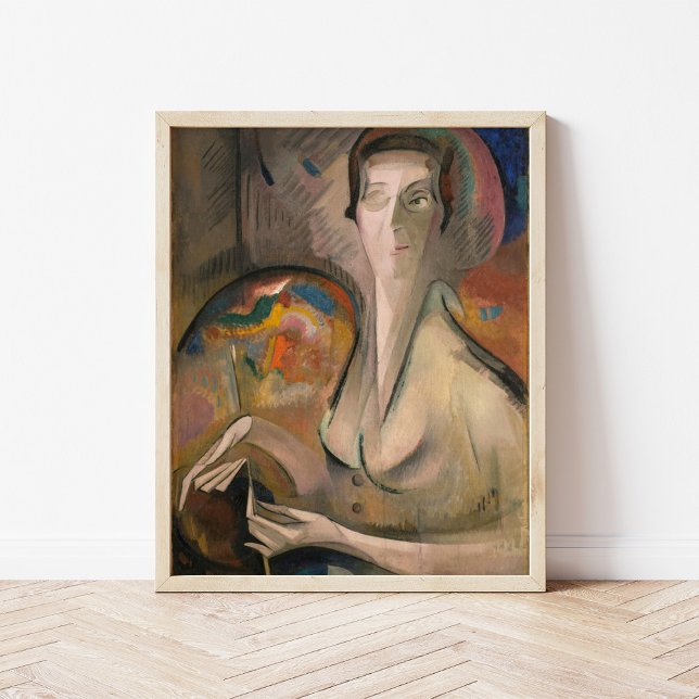 Poster Autoportrait | Alice Bailly (Créateur téléchargé)