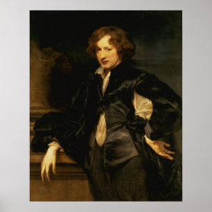 Poster Autoportrait, c.1620-21