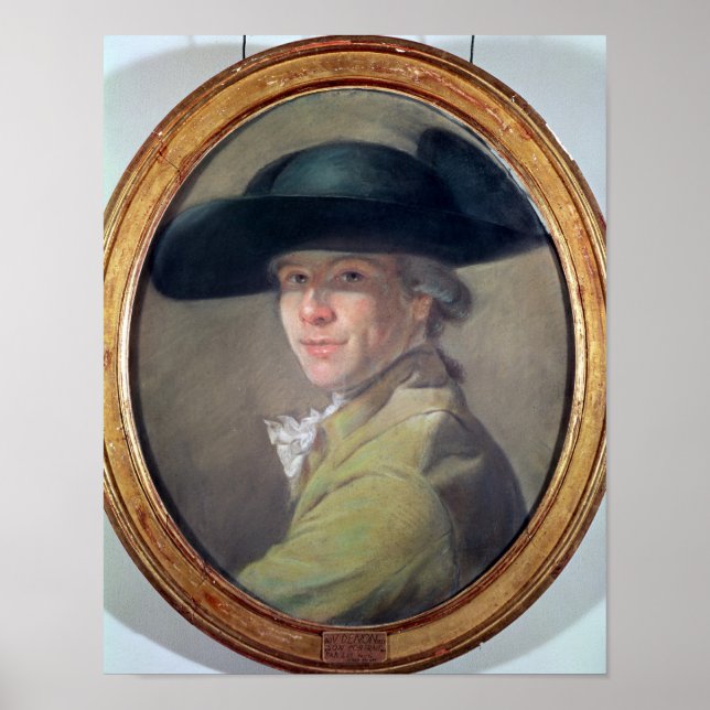 Poster Autoportrait, c.1780 (Devant)
