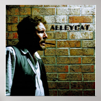 Poster Autoportrait de Bruce AlleyCat