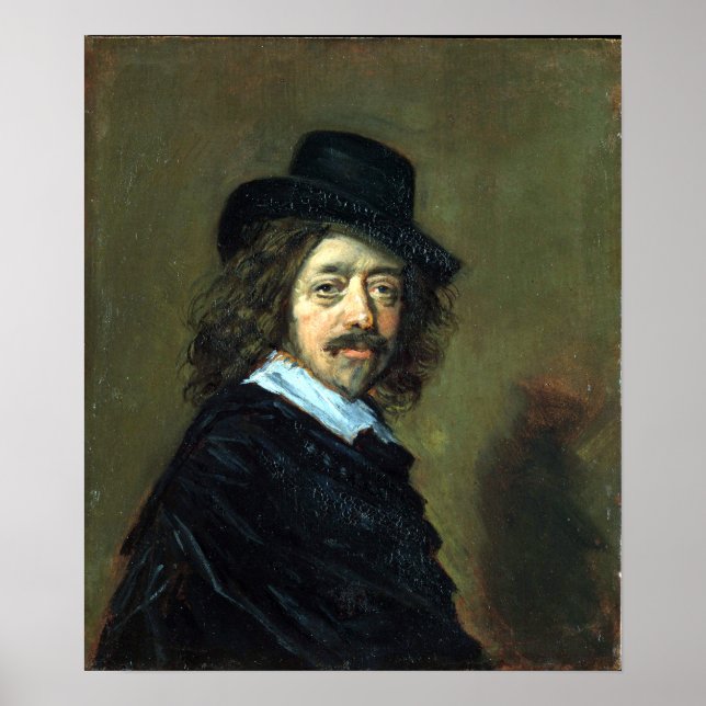 Poster Autoportrait de Frans Hals (Devant)