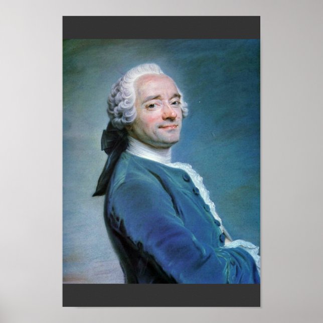 Poster Autoportrait De La Tour Maurice Quentin De (Best (Devant)