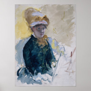Poster Autoportrait de Mary Cassatt
