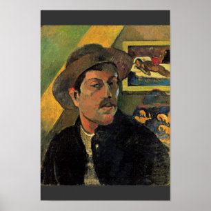 Poster Autoportrait De Paul Gauguin (Qualité Supérieure)