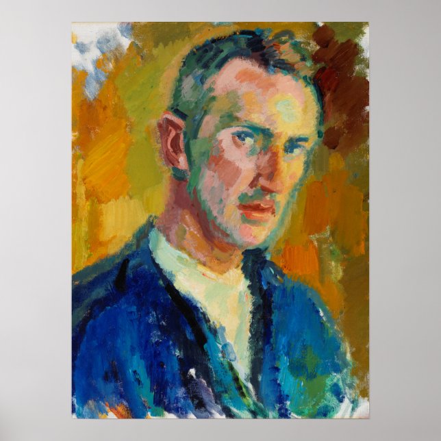Poster Autoportrait (par Magnus Enckell) (Devant)