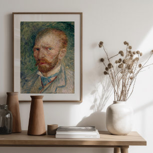 Poster Autoportrait Vincent van Gogh