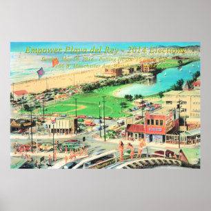 Poster Autoriser Playa del Rey - 2014 Pas de frontière
