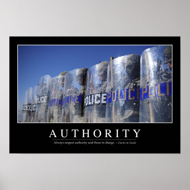 Poster Autorité : Citation Inspirationnelle 2 (Devant)