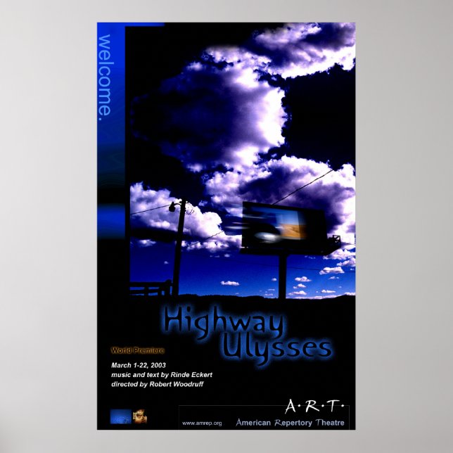 Poster Autoroute Ulysse (Devant)
