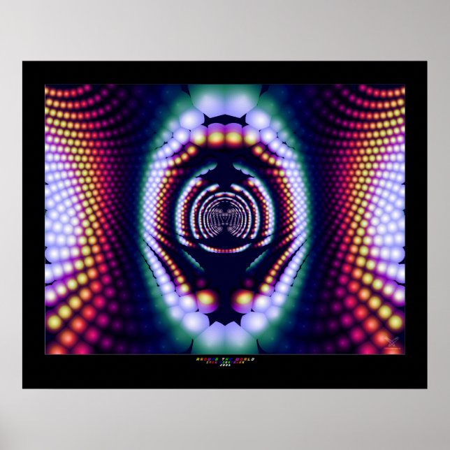 Poster Autour du monde (Devant)