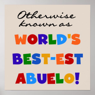Poster Autrement connu comme cadeaux de Meilleur-est Abue