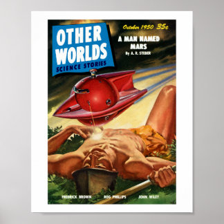 Poster Autres Mondes (Oct, 1950)